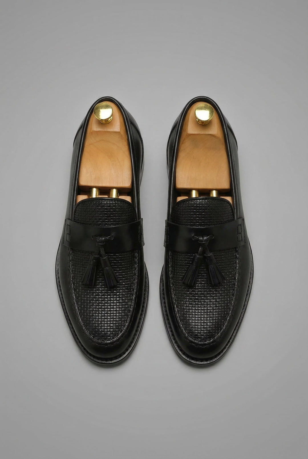 Heren Geweven Kwastje Instapper Loafers