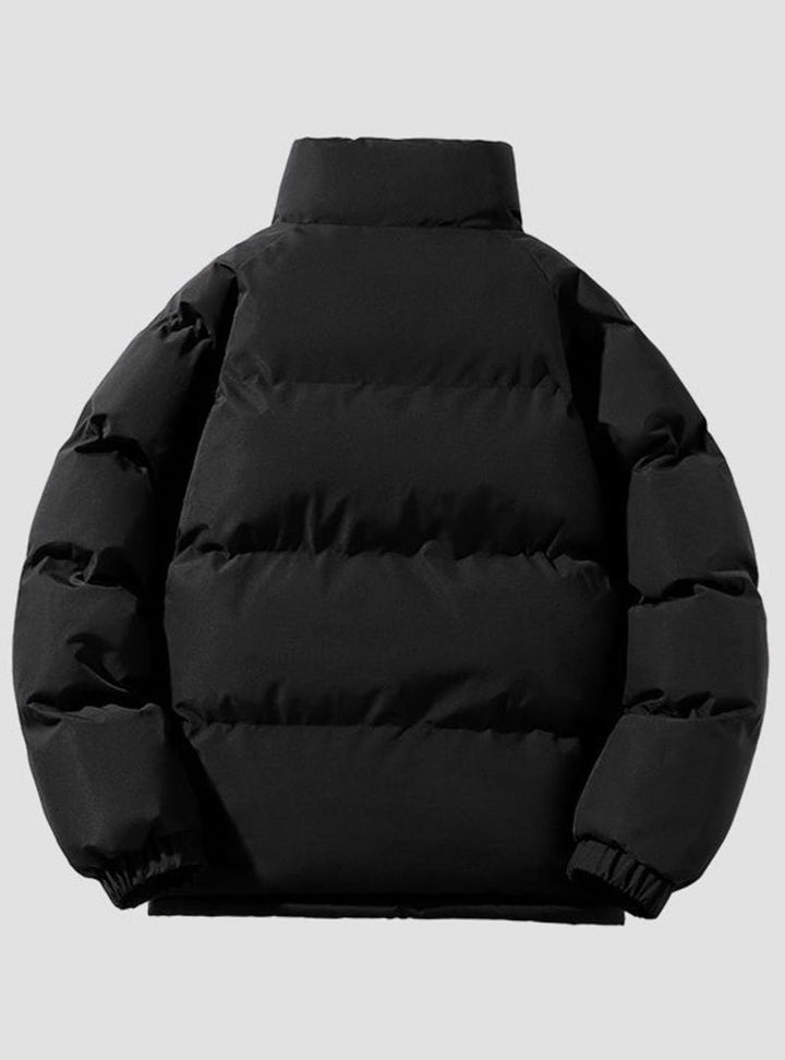 Heren Jas Fleece-Gevoerd Lichtgewicht Pufferjack Regular Fit