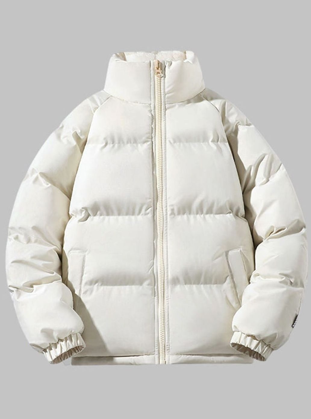 Heren Jas Fleece-Gevoerd Lichtgewicht Pufferjack Regular Fit