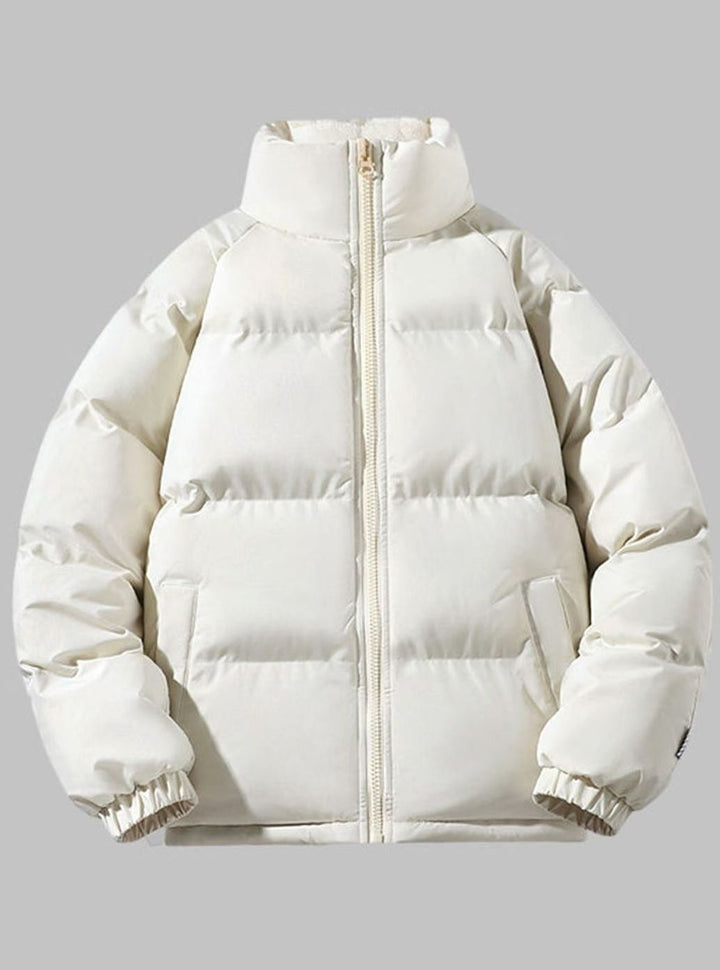 Heren Jas Fleece-Gevoerd Lichtgewicht Pufferjack Regular Fit