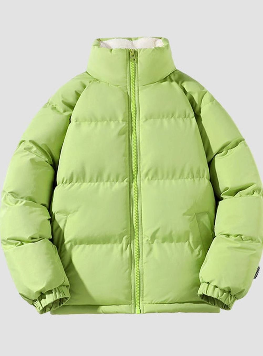 Heren Jas Fleece-Gevoerd Lichtgewicht Pufferjack Regular Fit