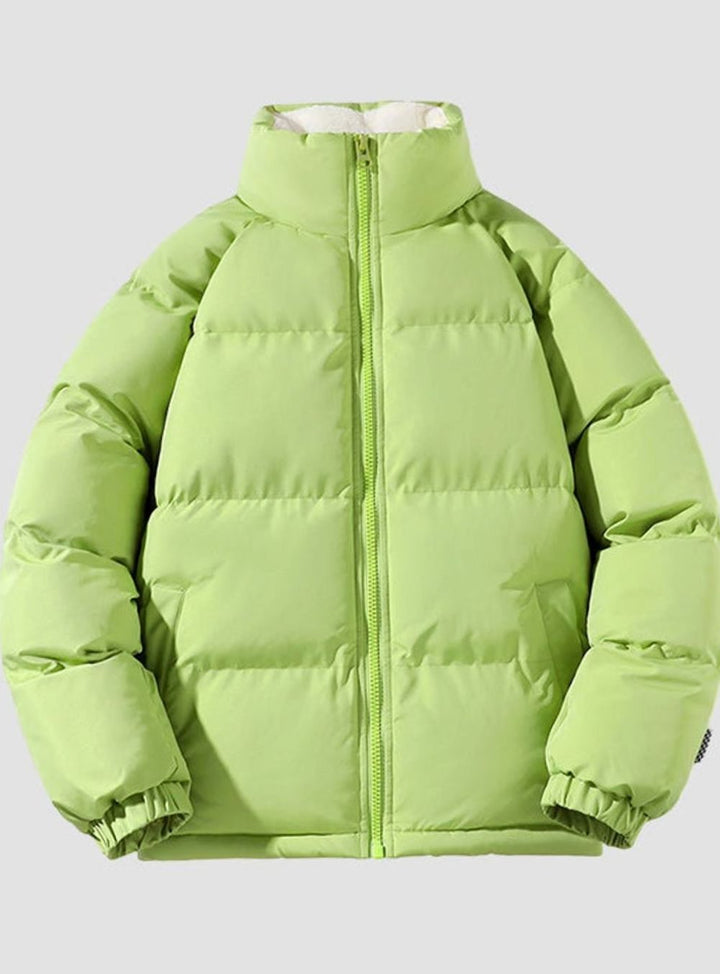Heren Jas Fleece-Gevoerd Lichtgewicht Pufferjack Regular Fit