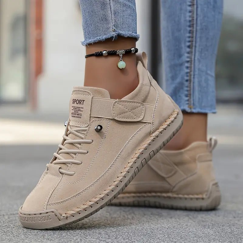 Heren Orthopedische Memory-Foam Instap Sneakers - Beige (Almost sold out!)