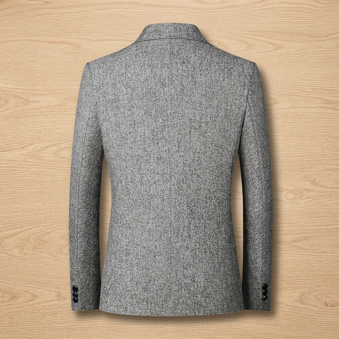 Heren Oversized Blazer Jas met Knoopsluiting Relaxed Fit
