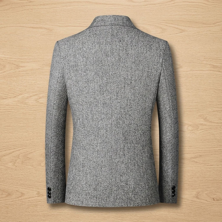 Heren Oversized Blazer Jas met Knoopsluiting Relaxed Fit