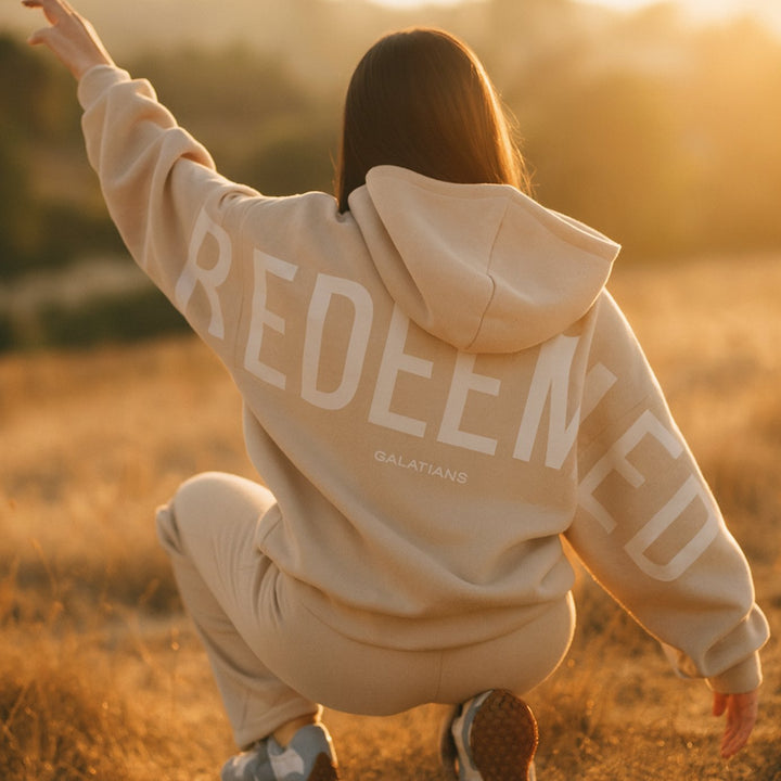 Heren Oversized Fleece Hoodie met Opdruk Streetwear