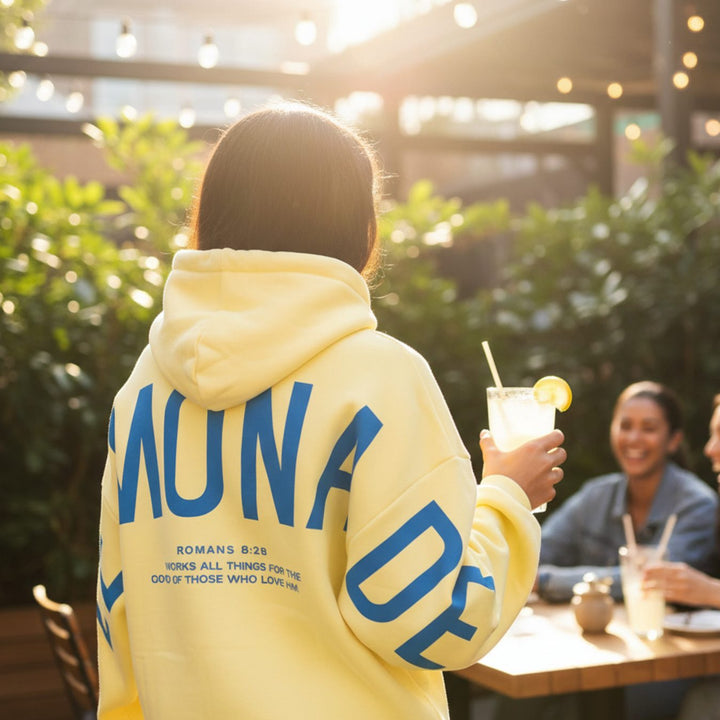 Heren Oversized Fleece Hoodie met Opdruk Streetwear