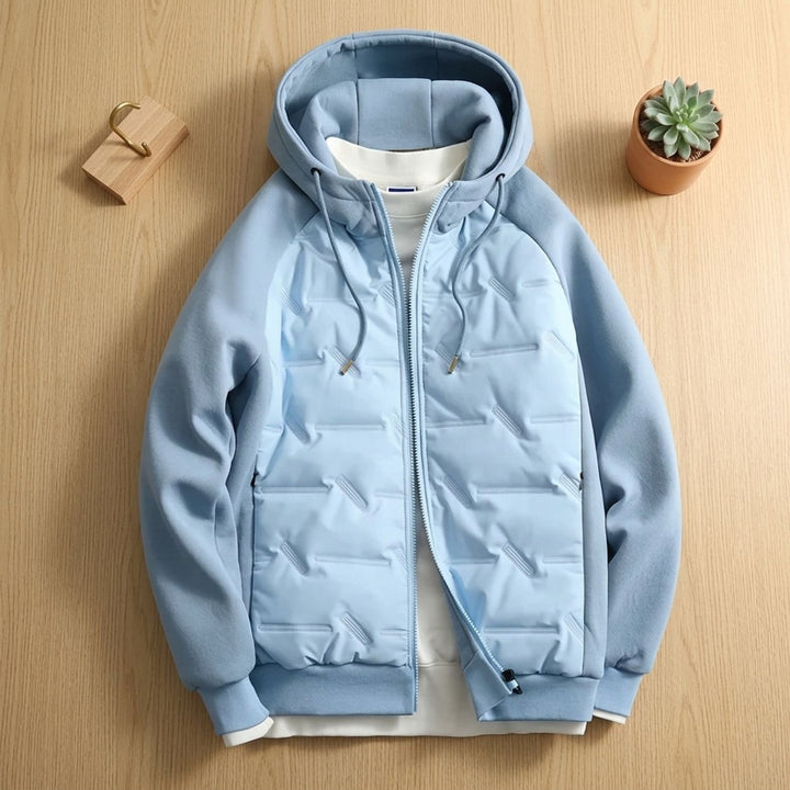 Heren Oversized Gewatteerde Winterjas met Capuchon