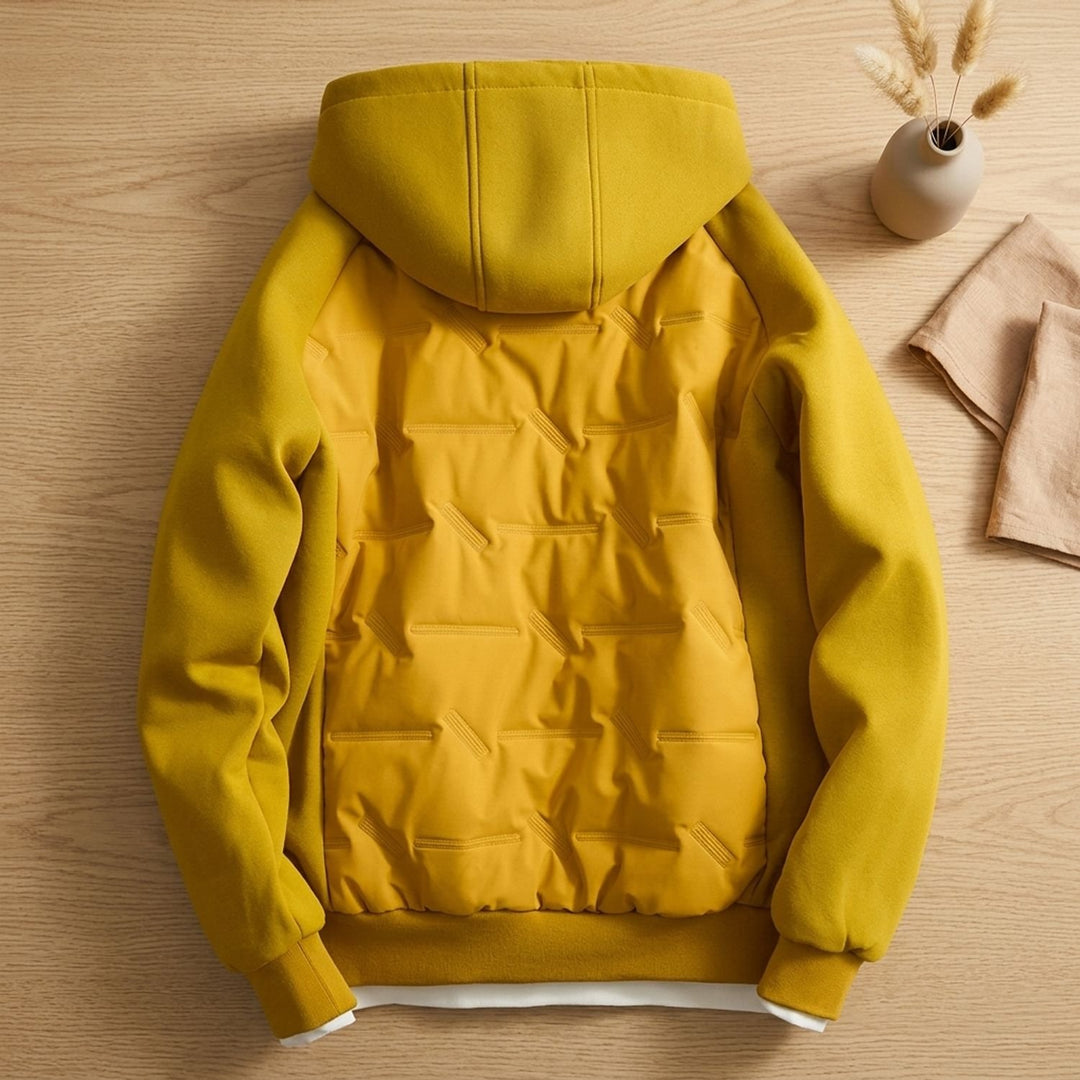 Heren Oversized Gewatteerde Winterjas met Capuchon