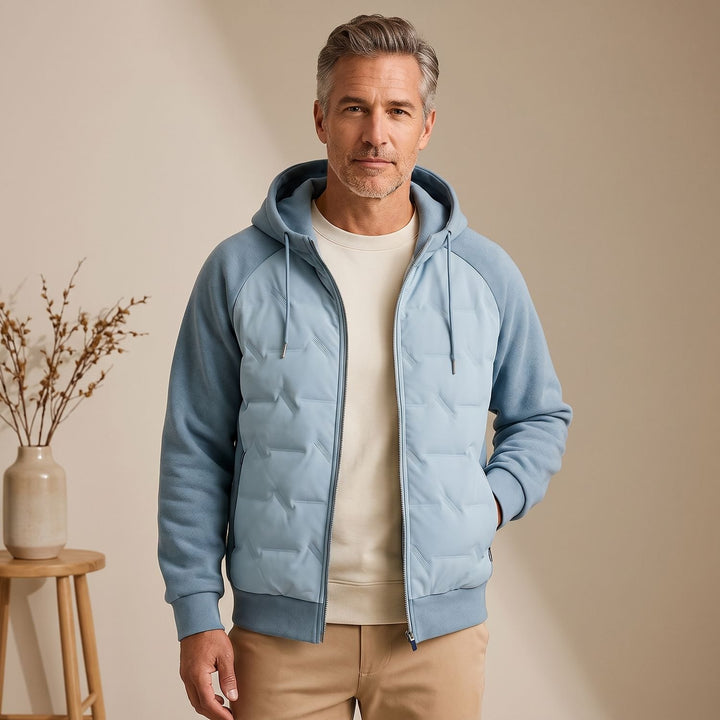 Heren Oversized Gewatteerde Winterjas met Capuchon