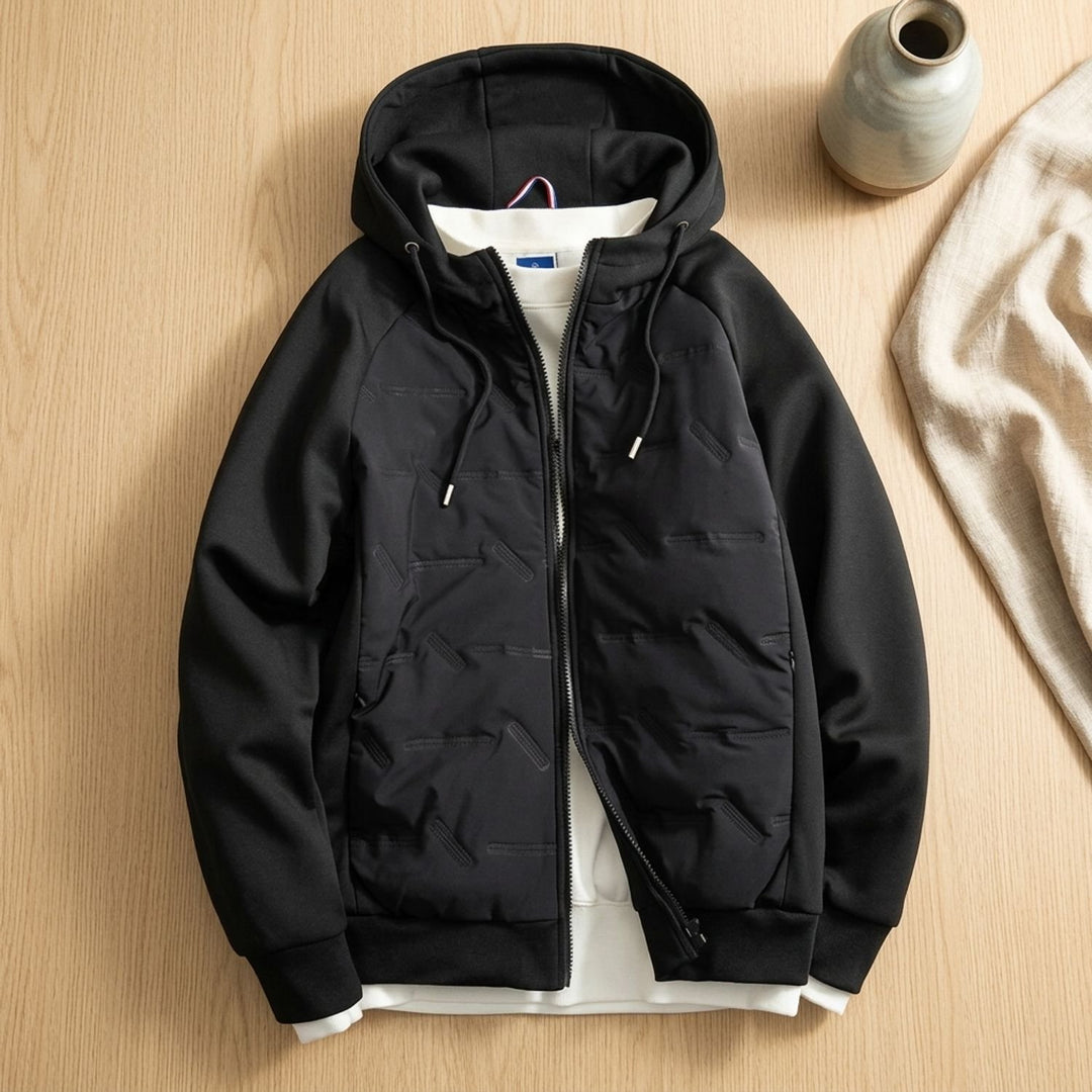 Heren Oversized Gewatteerde Winterjas met Capuchon