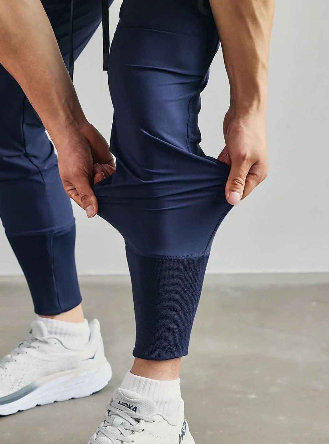 Heren Slim-Fit Jogger Pantalon Heren met Ritszakken