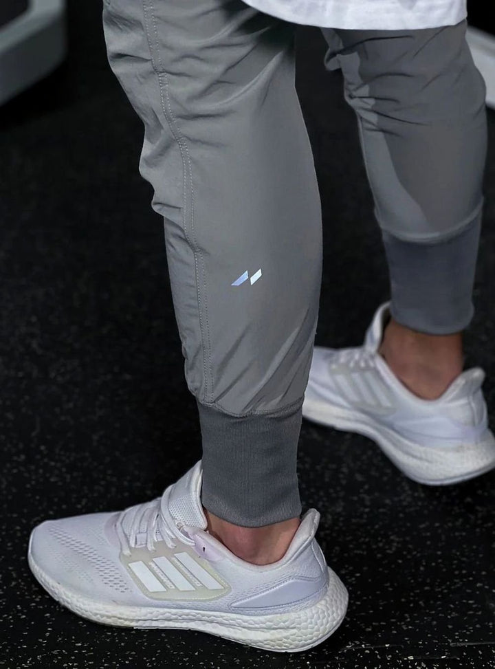 Heren Slim-Fit Jogger Pantalon Heren met Ritszakken