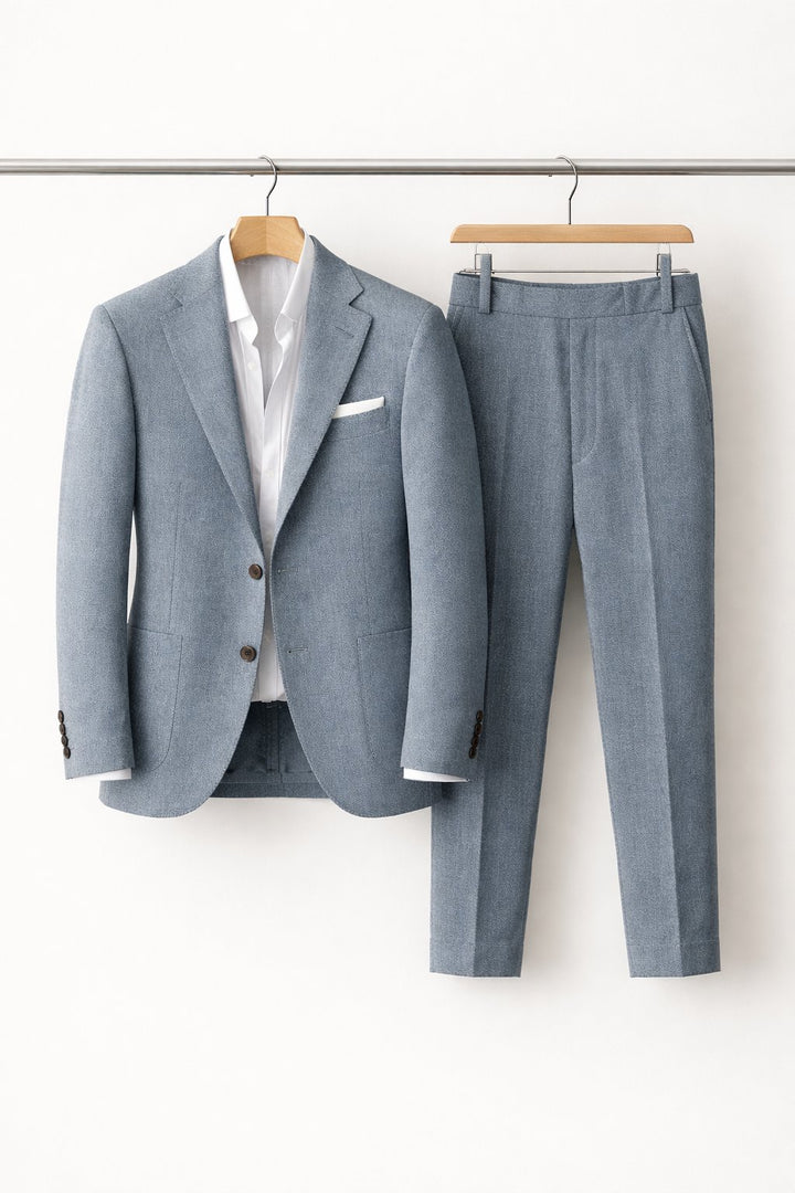 Heren Slim-Fit Nylon Two-Piece Set Pak