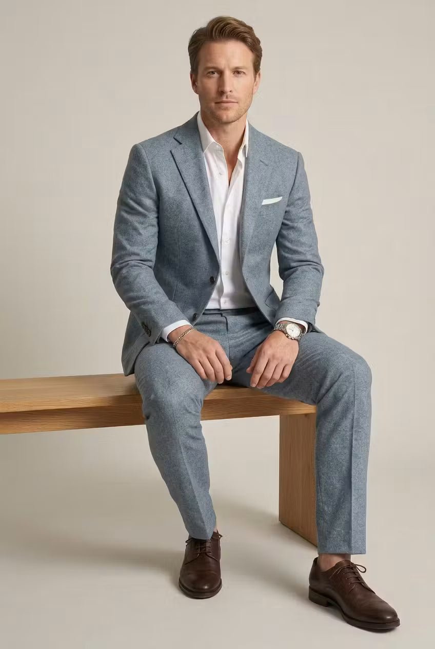 Heren Slim-Fit Nylon Two-Piece Set Pak