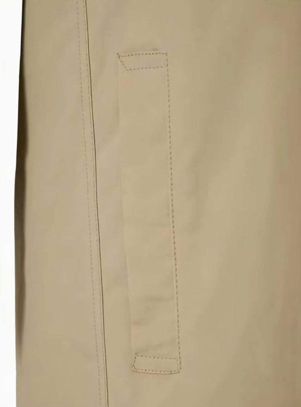 Heren Slim Fit Single-Breasted Trenchcoat met Zakdetails