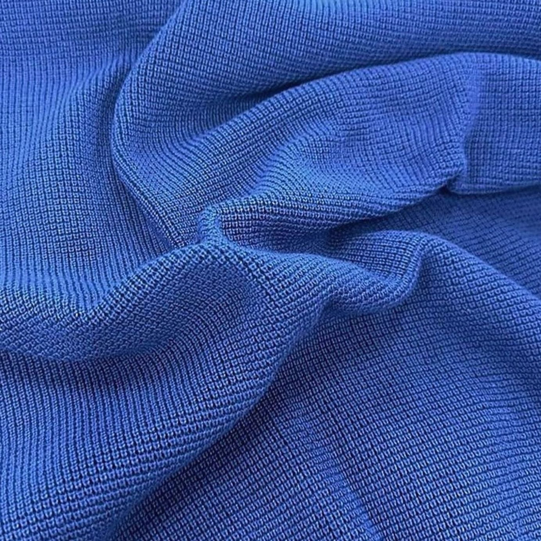 Heren Waffelgebreide Pullover met Knoopsluiting en Elleboogpatches