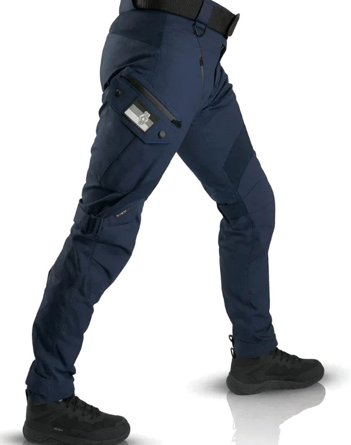 Heren Waterafstotende Tactische Cargo Broek Vulcan - Marineblauw