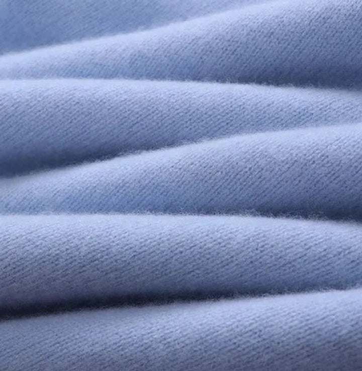 Heren Zachte Mohair Gebreide Trui Ronde Hals Pullover