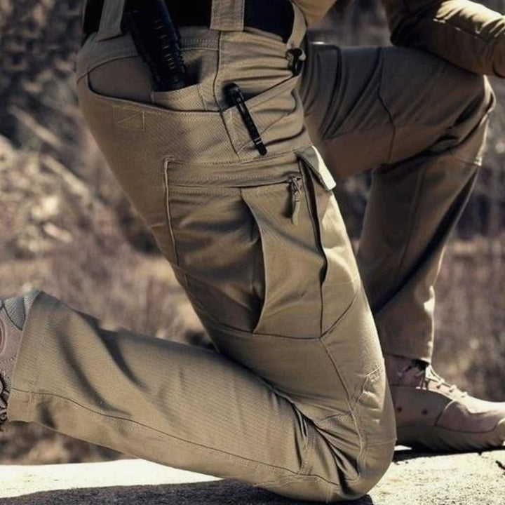 Herren Tactical Cargo Hose Outdoor Wandern Verstärkte Mehrtaschen