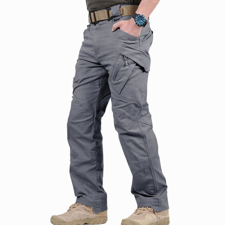 Herren Tactical Cargo Hose Outdoor Wandern Verstärkte Mehrtaschen - Grau