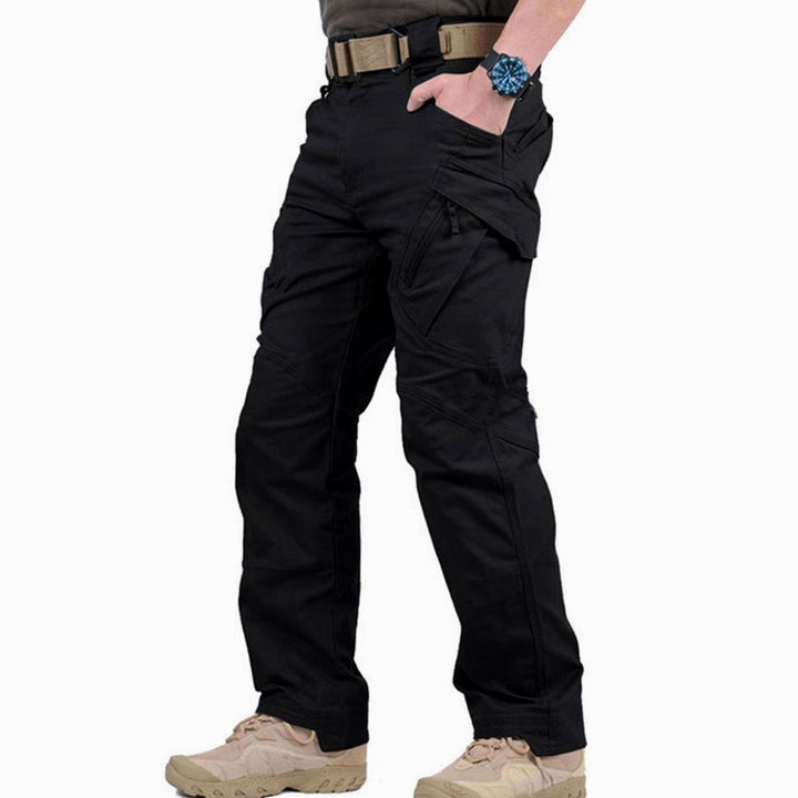 Herren Tactical Trekkinghosen Outdoor Wandern Cargo Hose - Schwarz