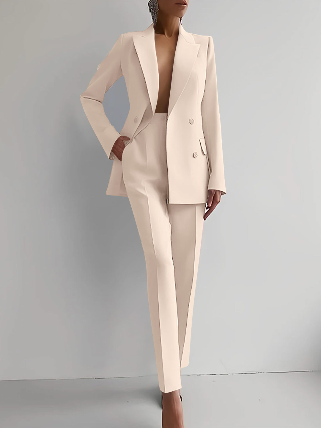 Trinity | Dames Tweedelige Blazer Broekset