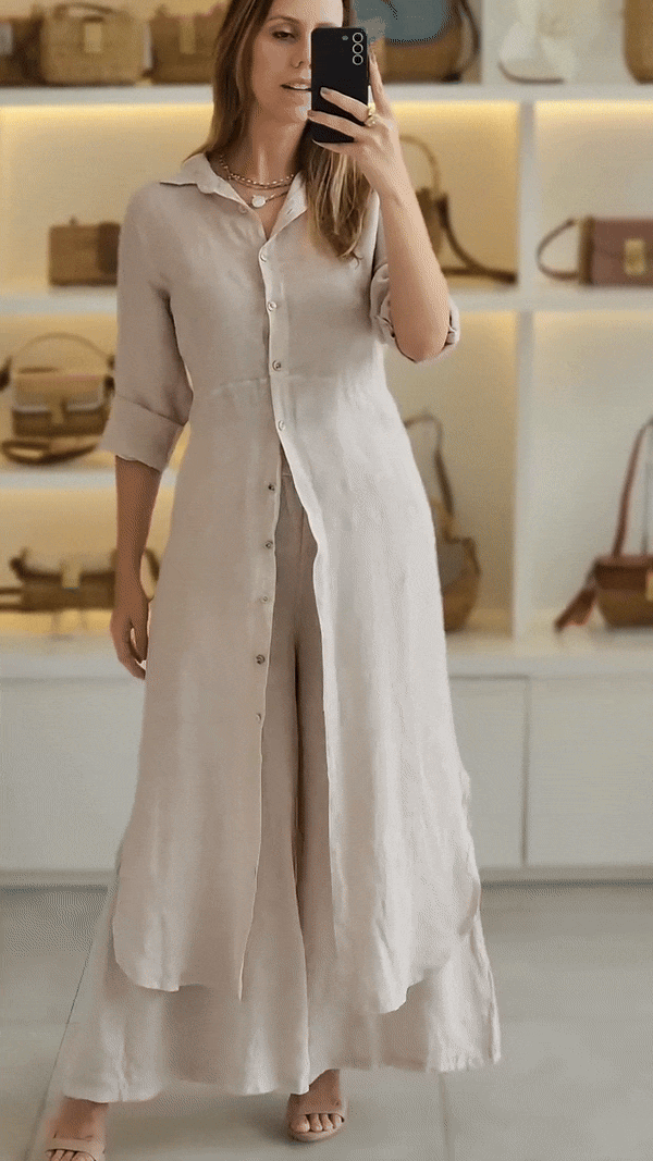 Mathilda™ Leinen Zweiteiliges Set