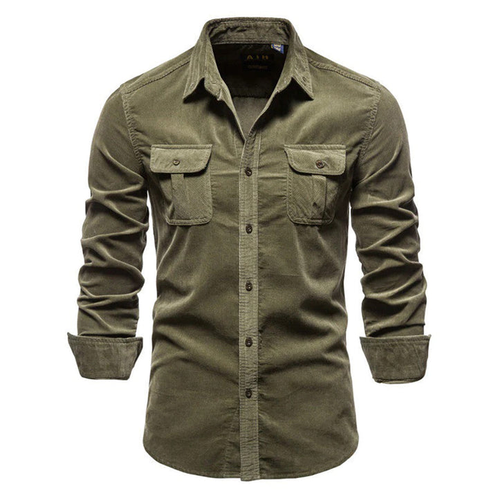 Conor™ Corduroy Warmes Komforthemd