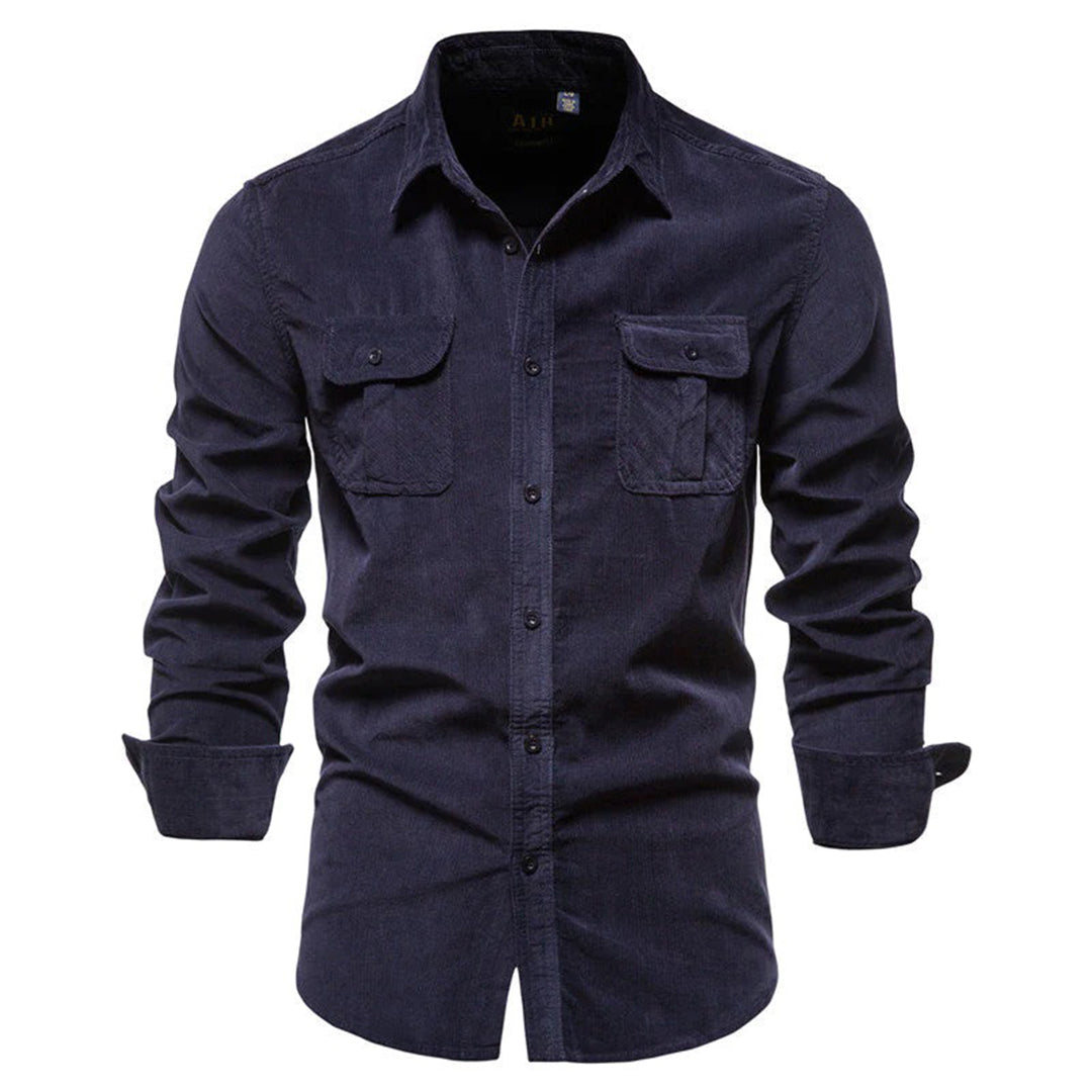 Conor™ Corduroy Warmes Komforthemd