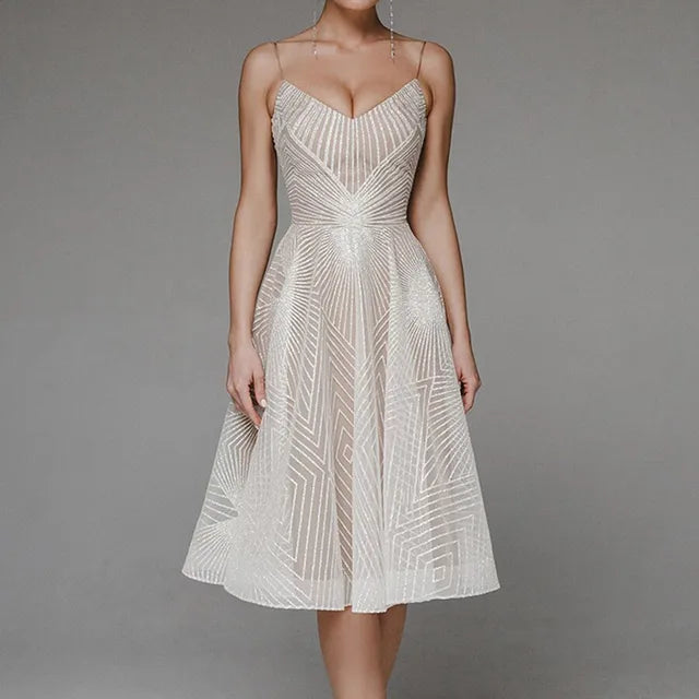 Mila™ Elegantes A-Linien Cocktailkleid