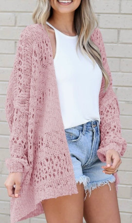 Gebreid Vest met Print | Losvallend Design | Comfortabel & Kleurrijk