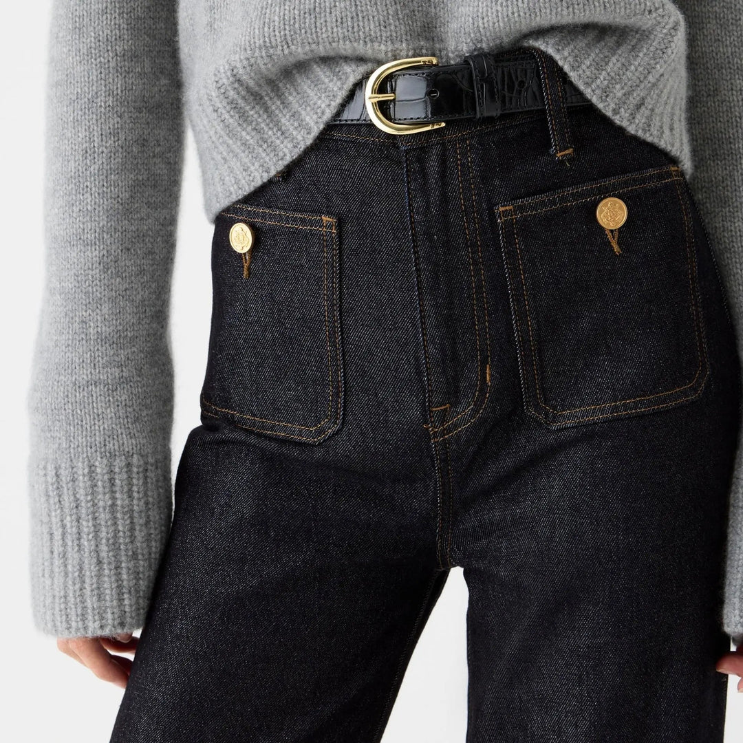 Mia | Comfortabele Jeans met Wijde Pijpen
