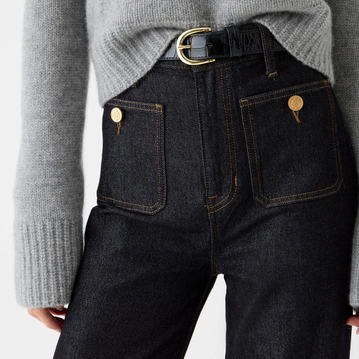 Mia | Comfortabele Jeans met Wijde Pijpen