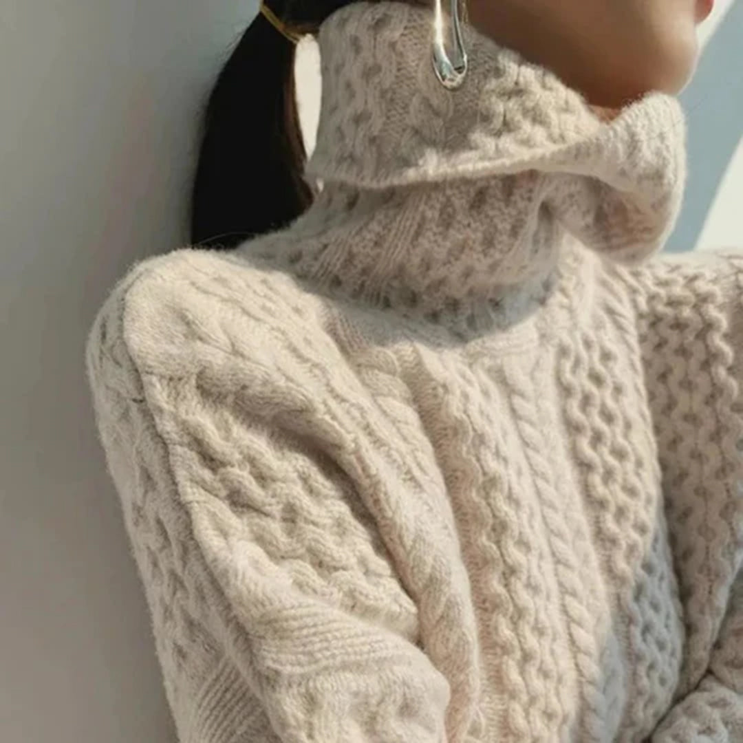 AMY™ Warmer bequemer Rollkragenpullover