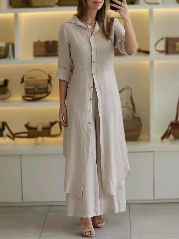 Mathilda™ Leinen Zweiteiliges Set