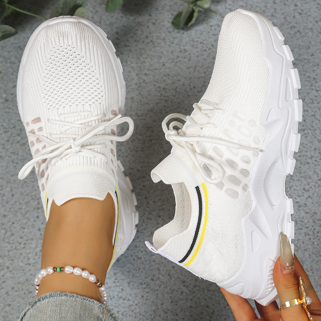 Valentina | Dames Chunky Gebreide Hardloopsneakers