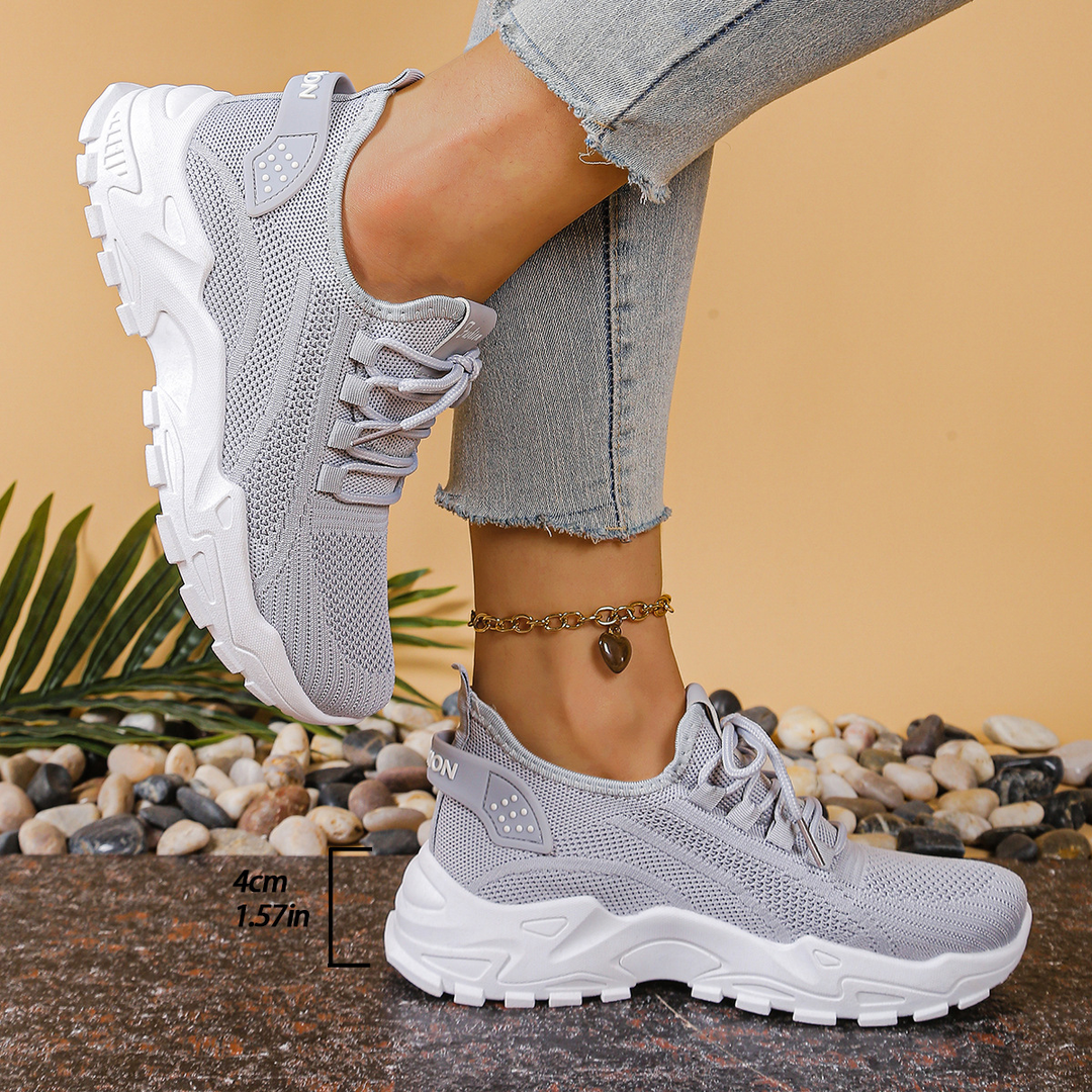 Valentina | Dames Chunky Gebreide Hardloopsneakers
