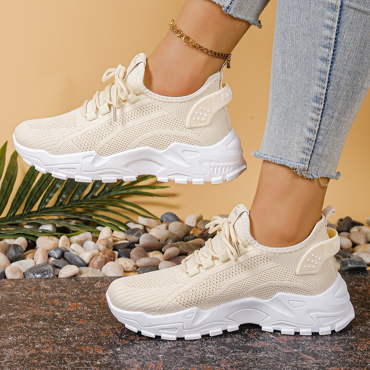 Valentina | Dames Chunky Gebreide Hardloopsneakers