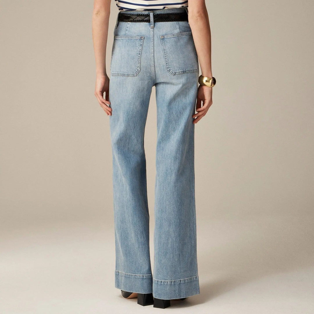 Mia | Comfortabele Jeans met Wijde Pijpen