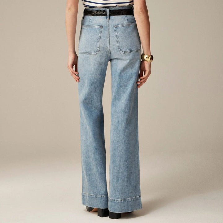 Mia | Comfortabele Jeans met Wijde Pijpen
