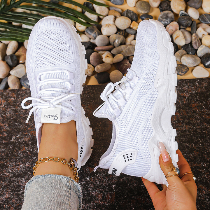 Valentina | Dames Chunky Gebreide Hardloopsneakers