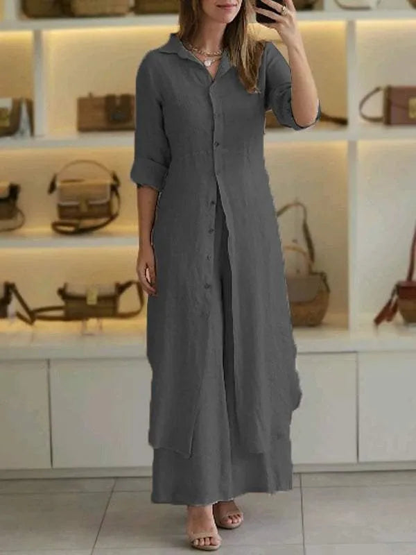 Mathilda™ Leinen Zweiteiliges Set