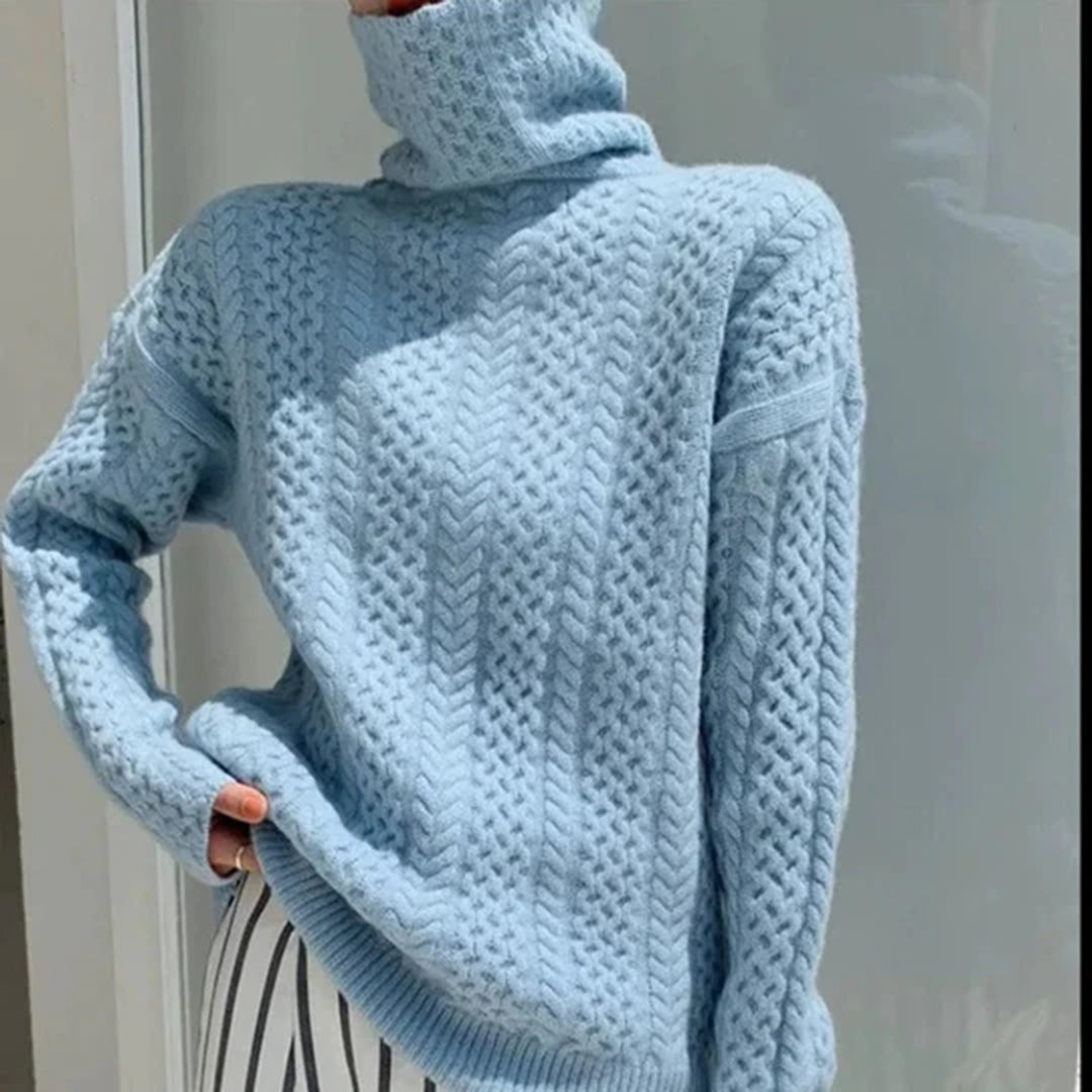 AMY™ Warmer bequemer Rollkragenpullover