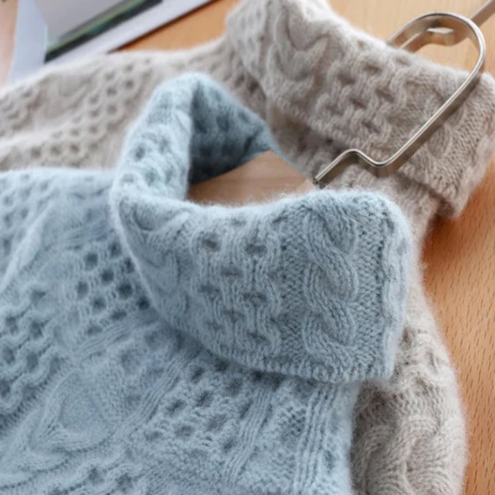 AMY™ Warmer bequemer Rollkragenpullover