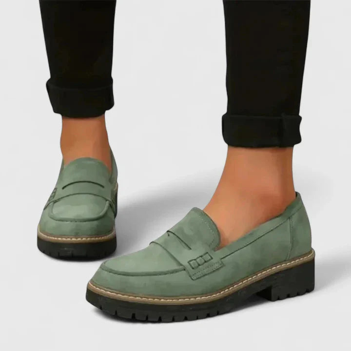 Grace | Dames Slip-On Chunky Loafer Schoenen