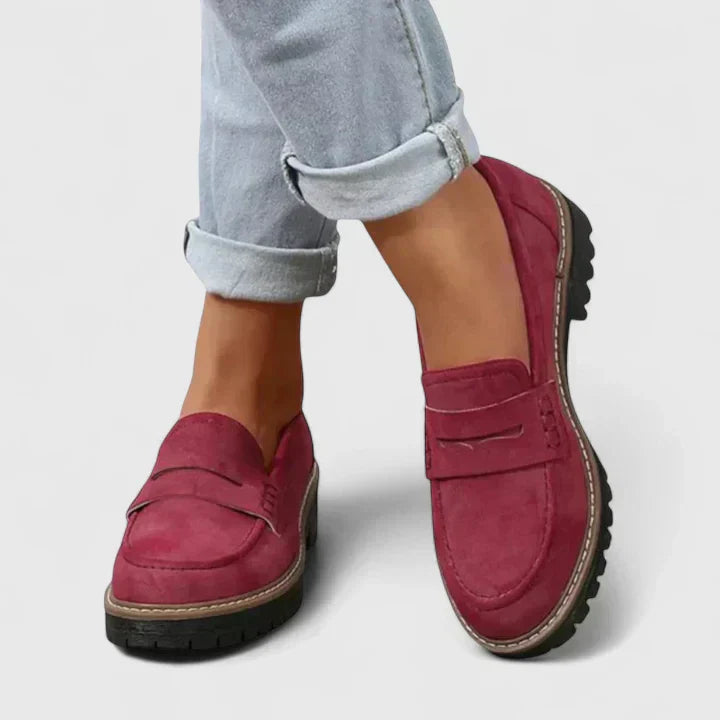 Grace | Dames Slip-On Chunky Loafer Schoenen