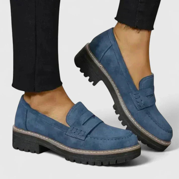 Grace | Dames Slip-On Chunky Loafer Schoenen