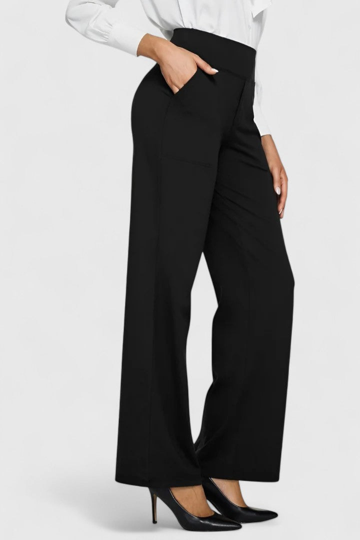 Zoey | Damen Hohe Taille Weite Hose