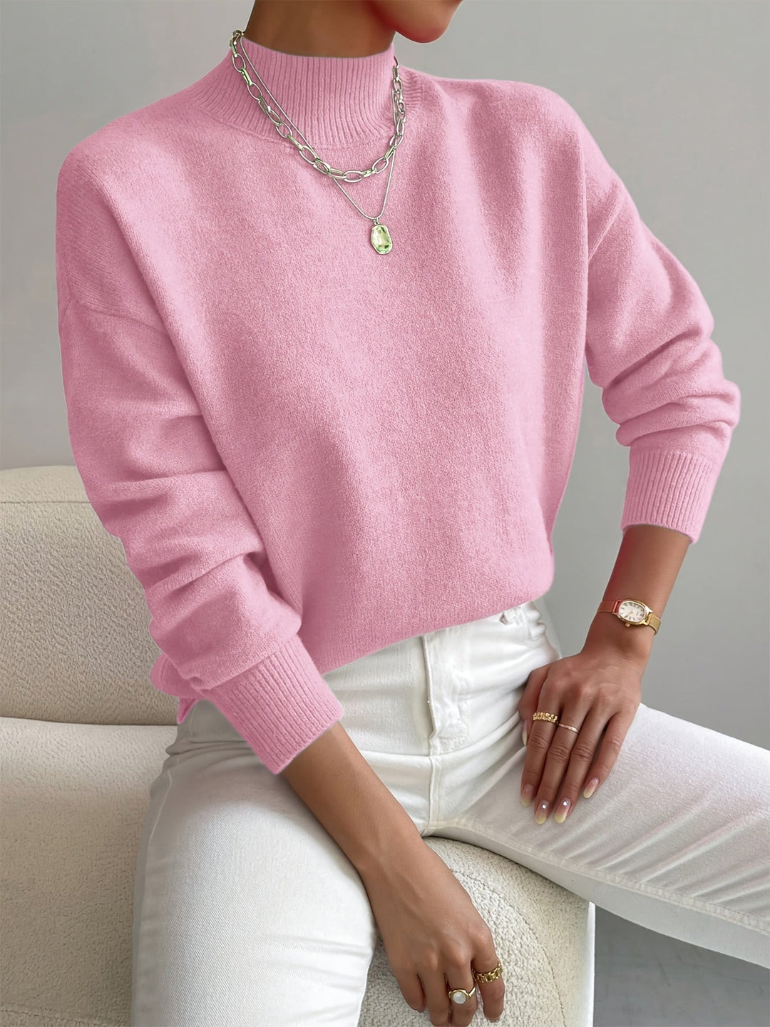 Maya | Dames Lange Mouw Pullover Trui Top